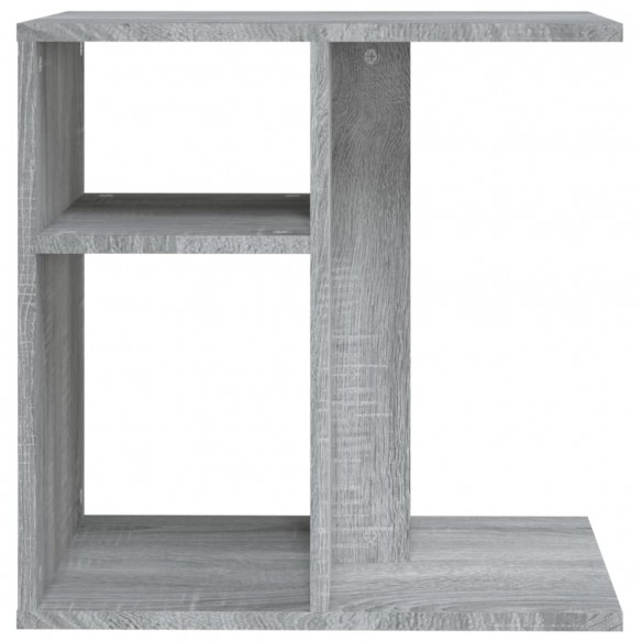 Table d'appoint Sonoma gris 50x30x50 cm Bois d'ingénierie