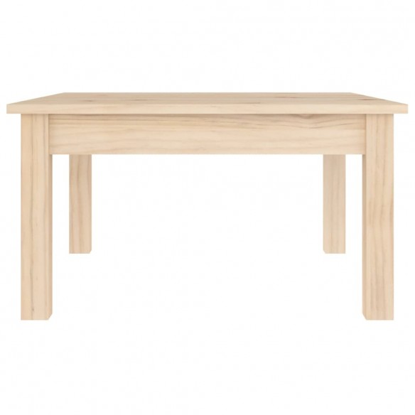 Table basse 55x55x30 cm Bois massif de pin