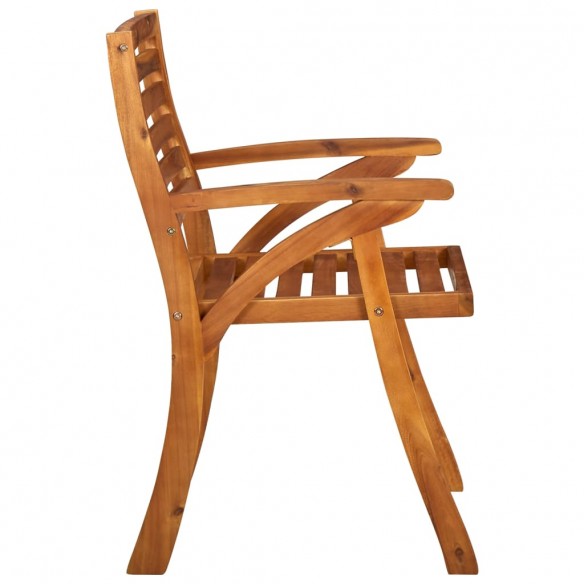 Chaises de jardin 4 pcs Bois d'acacia solide