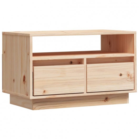 Meuble TV 60x35x37 cm Bois de pin massif