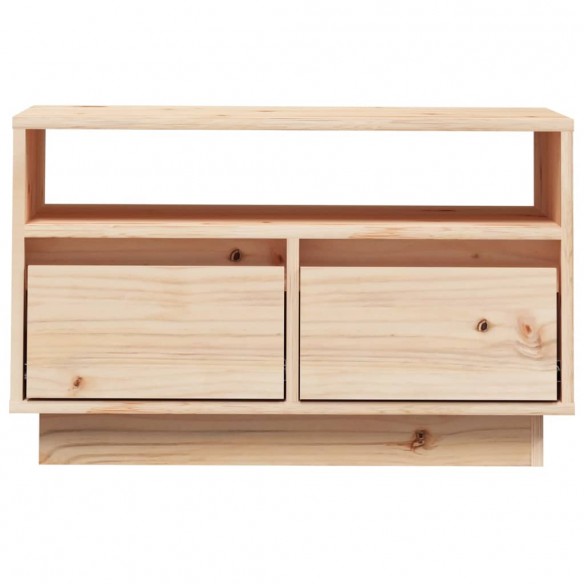 Meuble TV 60x35x37 cm Bois de pin massif