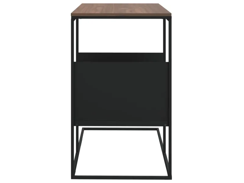 Table d'appoint Noir 55x36x59,5 cm 