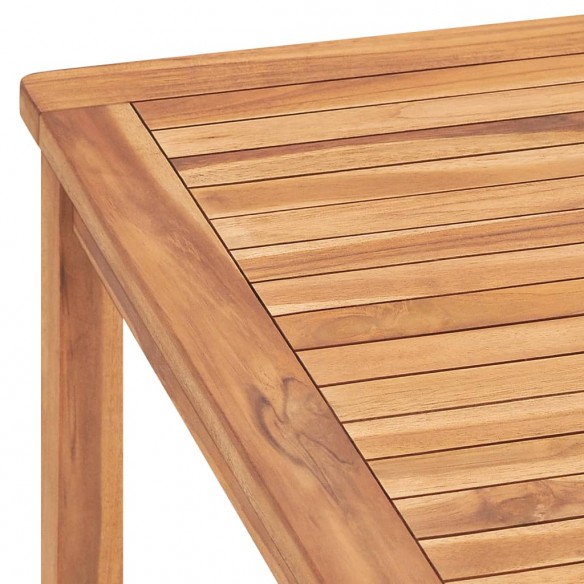 Table à dîner de jardin 180x90x77 cm Bois de teck solide