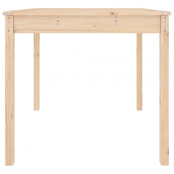 Table de jardin 82,5x82,5x76 cm bois massif de pin