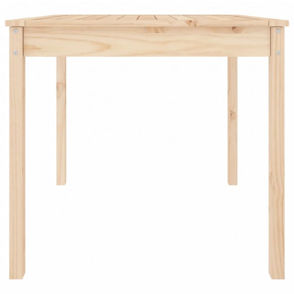 Table de jardin 82,5x82,5x76 cm bois massif de pin