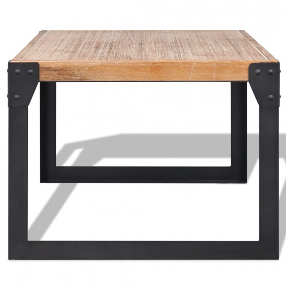 Table basse Bois d'acacia massif 100 x 60 x 45 cm