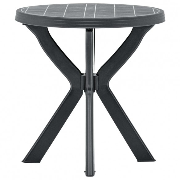 Table de bistro Anthracite Ø70 cm Plastique