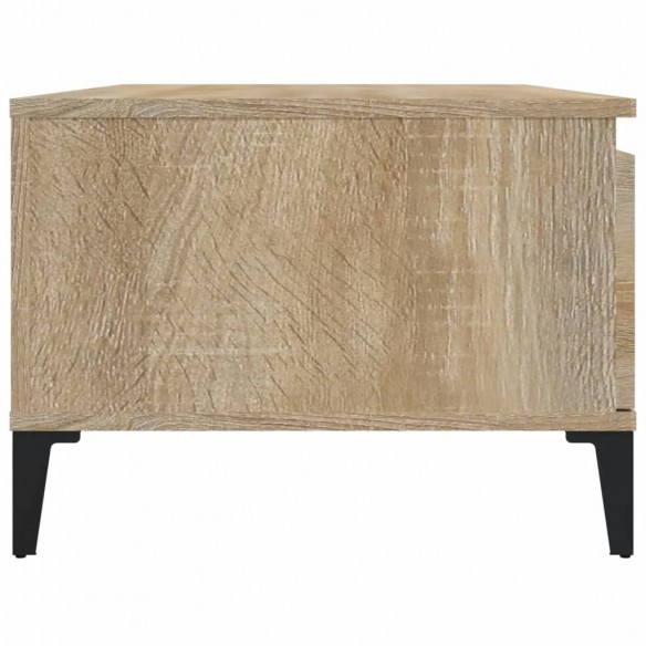 Table basse Chêne sonoma 90x50x36,5 cm Bois d'ingénierie