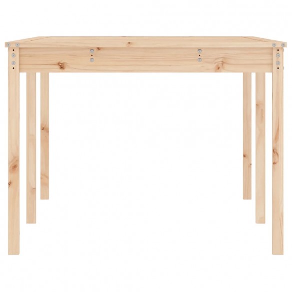 Table de jardin 203,5x100x76 cm bois massif de pin