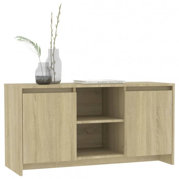 Meuble TV Chêne sonoma 102x37,5x52,5 cm Aggloméré