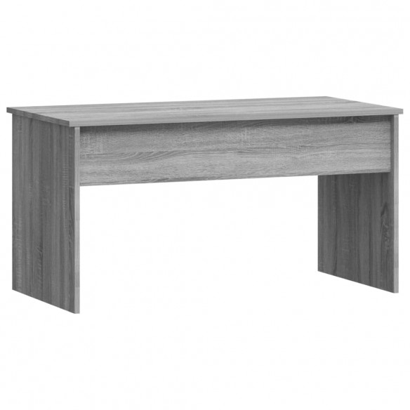 Table basse Sonoma gris 102x50,5x52,5 cm Bois d'ingénierie