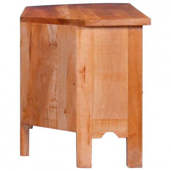 Meuble TV 100x40x45 cm Bois massif d'acajou