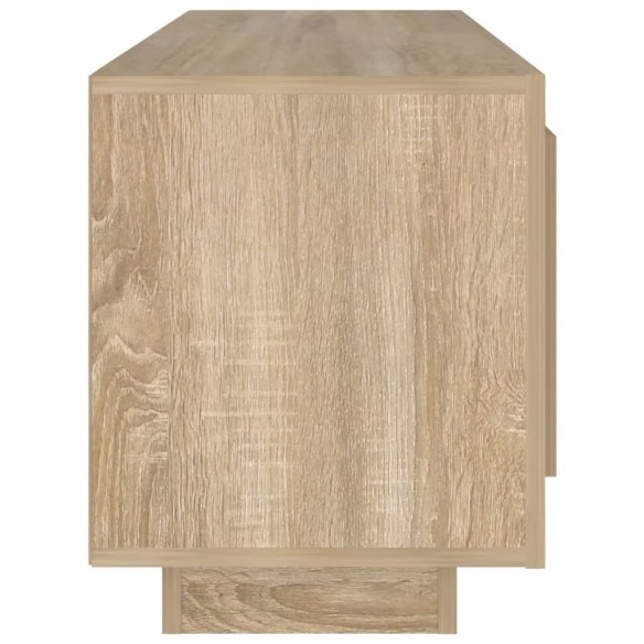 Meuble TV chêne sonoma 102x35x45 cm bois d'ingénierie