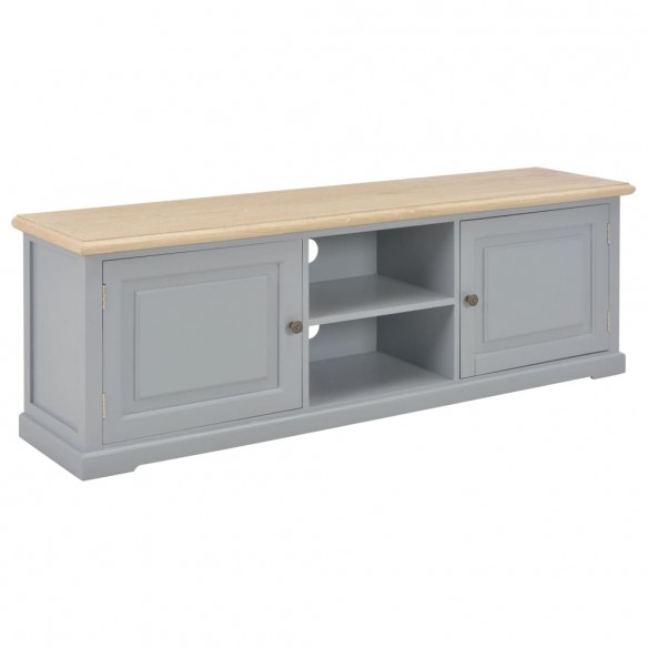 Meuble TV Gris 120 x 30 x 40 cm Bois