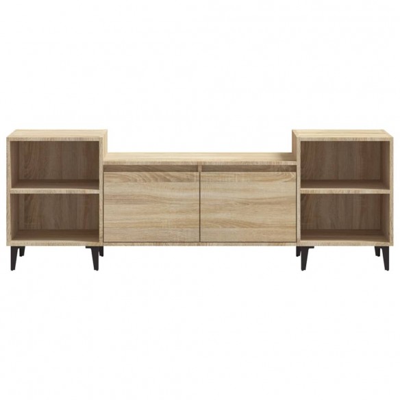 Meuble TV Chêne sonoma 160x35x55 cm Bois d'ingénierie