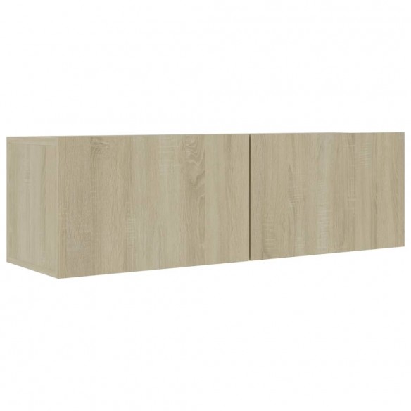 Meubles TV 4 pcs Chêne sonoma 100x30x30 cm Aggloméré