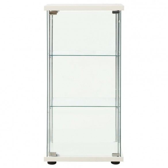 Armoire de rangement Verre trempé Blanc