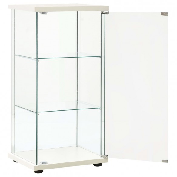 Armoire de rangement Verre trempé Blanc