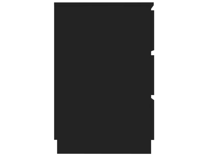 Bureau Noir 140x50x77 cm Aggloméré