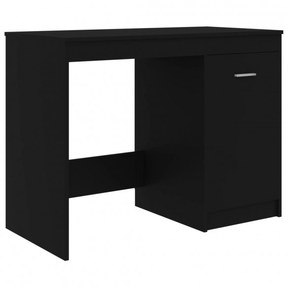 Bureau Noir 140x50x76 cm Aggloméré