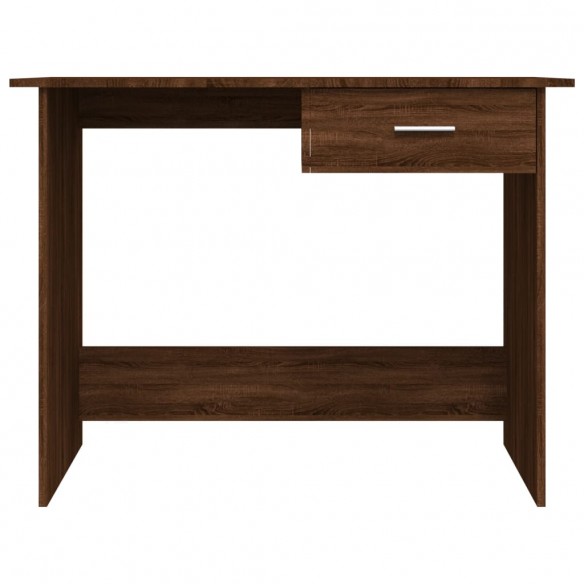 Bureau Chêne marron 100x50x76 cm Bois d'ingénierie