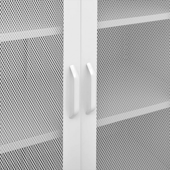 Armoire de rangement Blanc 80x35x101,5 cm Acier