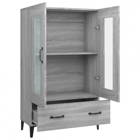 Buffet Sonoma gris 70x31x115 cm Bois d'ingénierie