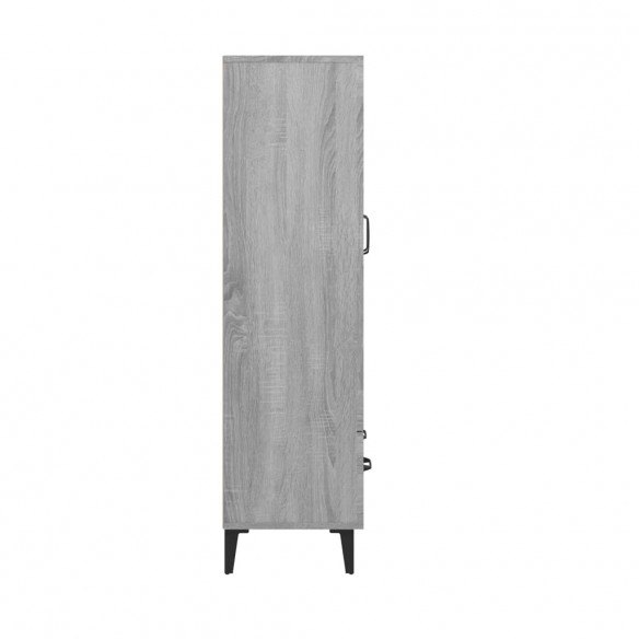 Buffet Sonoma gris 70x31x115 cm Bois d'ingénierie