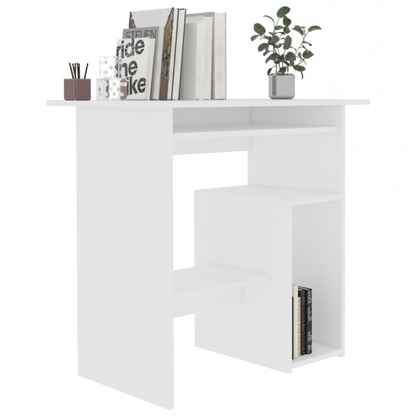 Bureau Blanc 80 x 45 x 74 cm Aggloméré