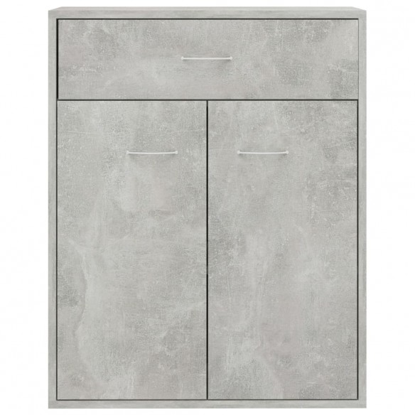 Buffet Gris béton 60 x 30 x 75 cm Aggloméré