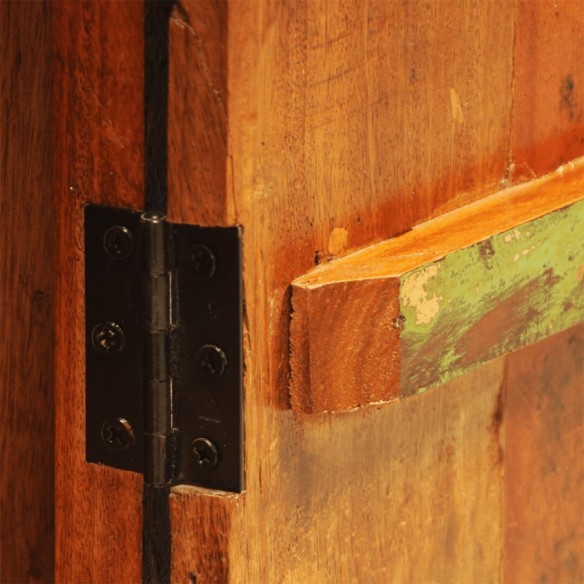 Armoire vintage avec 1 porte Bois massif de récupération