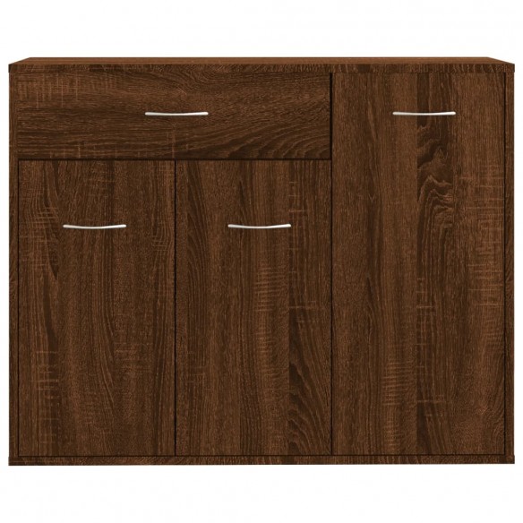 Buffet Chêne marron 88x30x70 cm Bois d'ingénierie