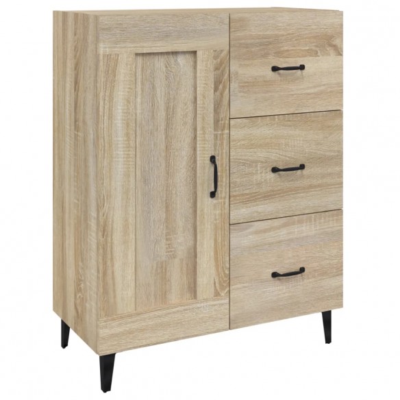 Buffet Chêne sonoma 69,5x34x90 cm Bois d'ingénierie