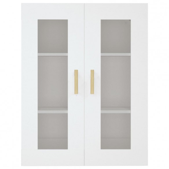 Armoire murale suspendue Blanc 69,5x34x90 cm