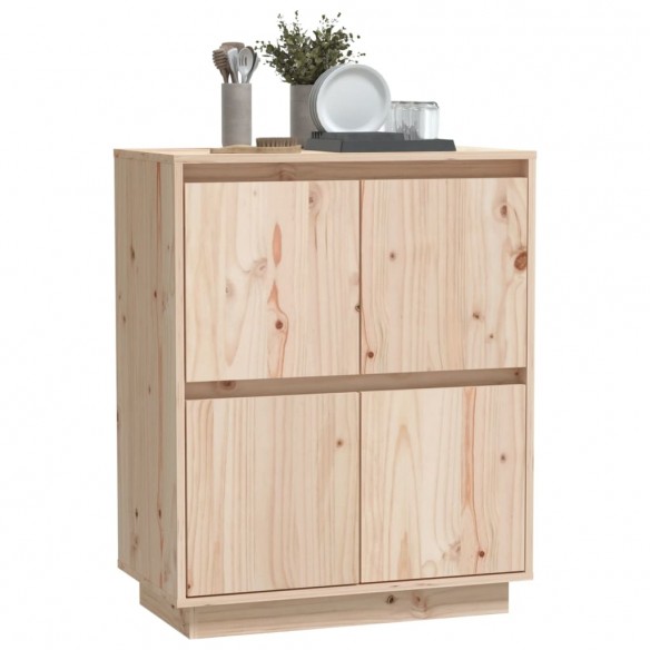 Buffet 60x34x75 cm Bois massif de pin