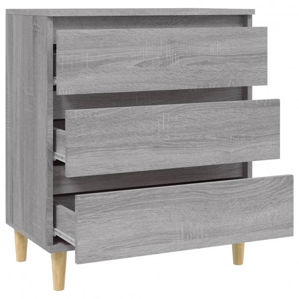 Buffet Sonoma gris 60x35x70 cm Bois d'ingénierie