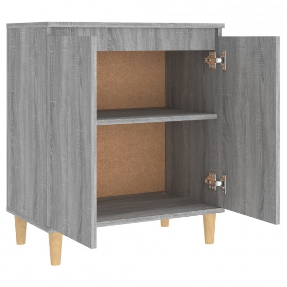 Buffet Sonoma gris 60x35x70 cm Bois d'ingénierie