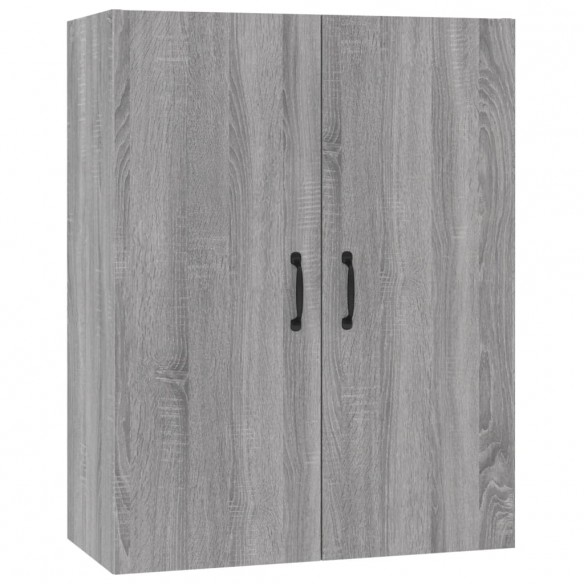 Armoire suspendue Sonoma gris 69,5x34x90 cm Bois d'ingénierie