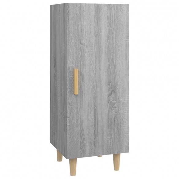 Buffet Sonoma gris 34,5x34x90 cm Bois d'ingénierie