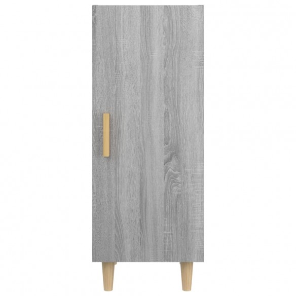 Buffet Sonoma gris 34,5x34x90 cm Bois d'ingénierie