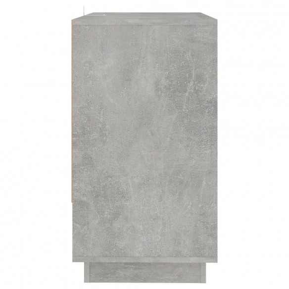 Buffet Gris béton 70x41x75 cm Aggloméré