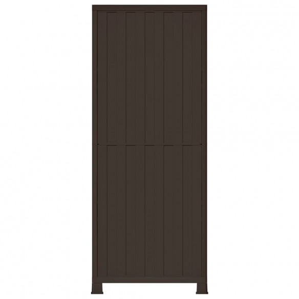 Armoire en plastique 68x39x171,5 cm Design de rotin