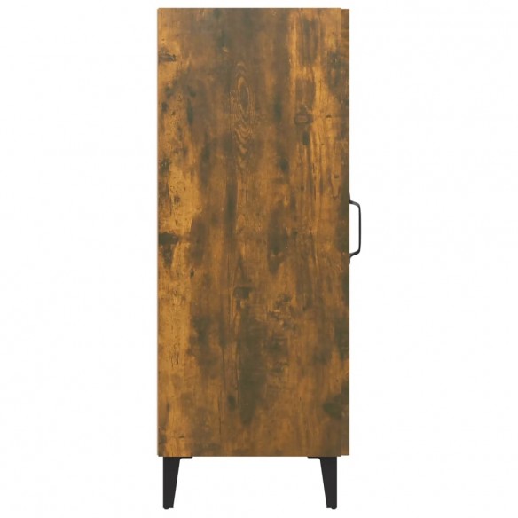 Buffet Chêne fumé 34,5x34x90 cm Bois d'ingénierie