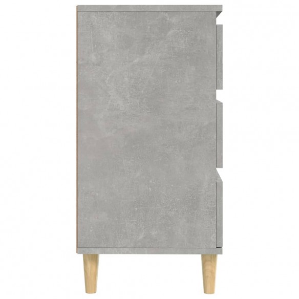 Buffet Gris béton 60x35x70 cm Bois d'ingénierie