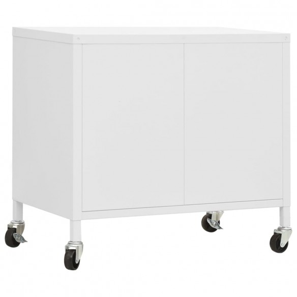 Armoire de rangement Blanc 60x35x56 cm Acier