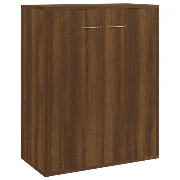 Buffet Chêne marron 60x30x75 cm Bois d'ingénierie