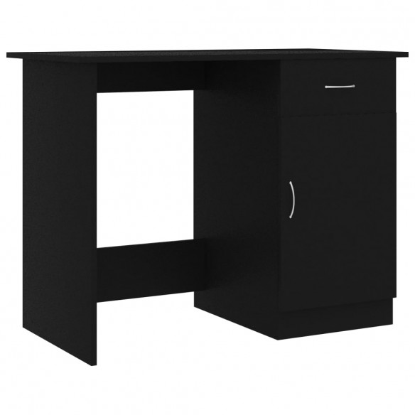 Bureau Noir 100 x 50 x 76 cm Aggloméré