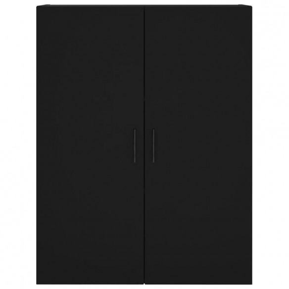 Armoire murale noir 69,5x34x90 cm