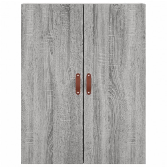 Armoire murale sonoma gris 69,5x34x90 cm