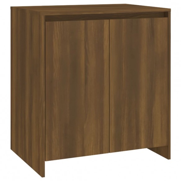 Buffet Chêne marron 70x41x75 cm Bois d'ingénierie